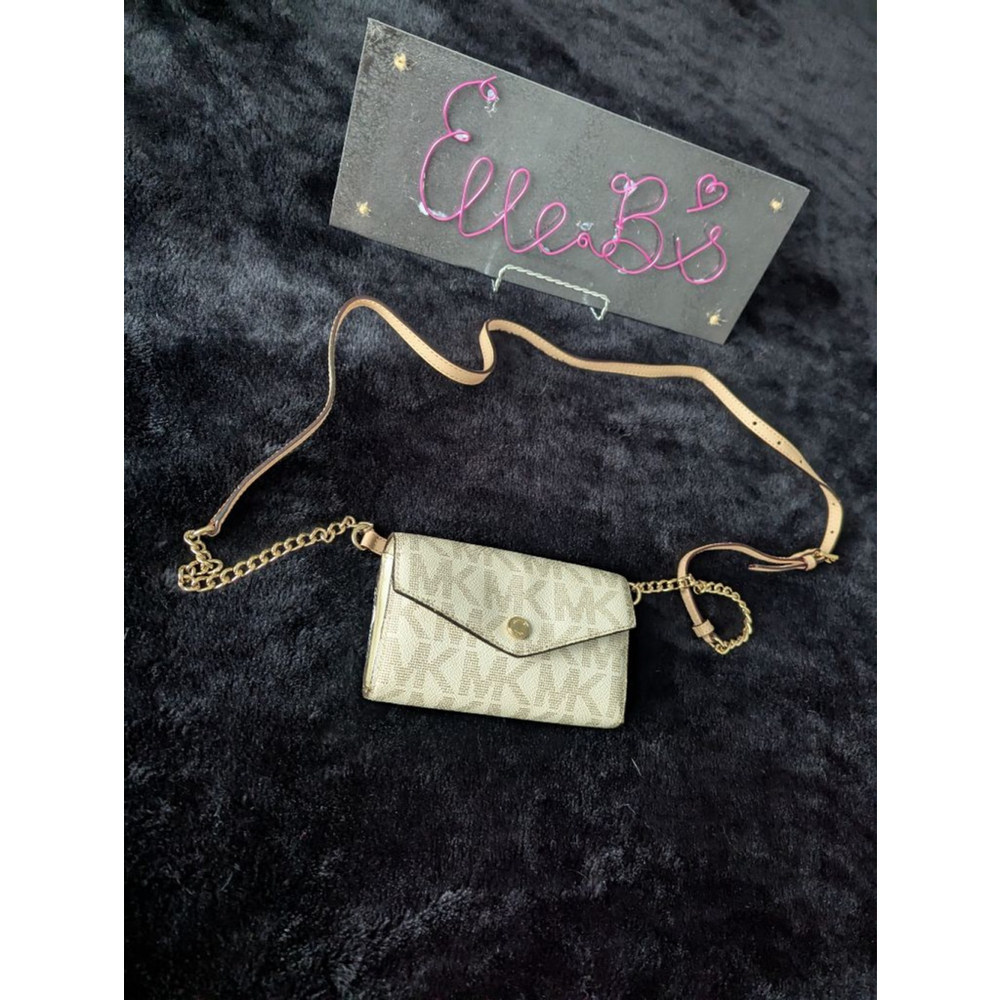 UC MK Michael Kors Clutch W/ Purse Strap